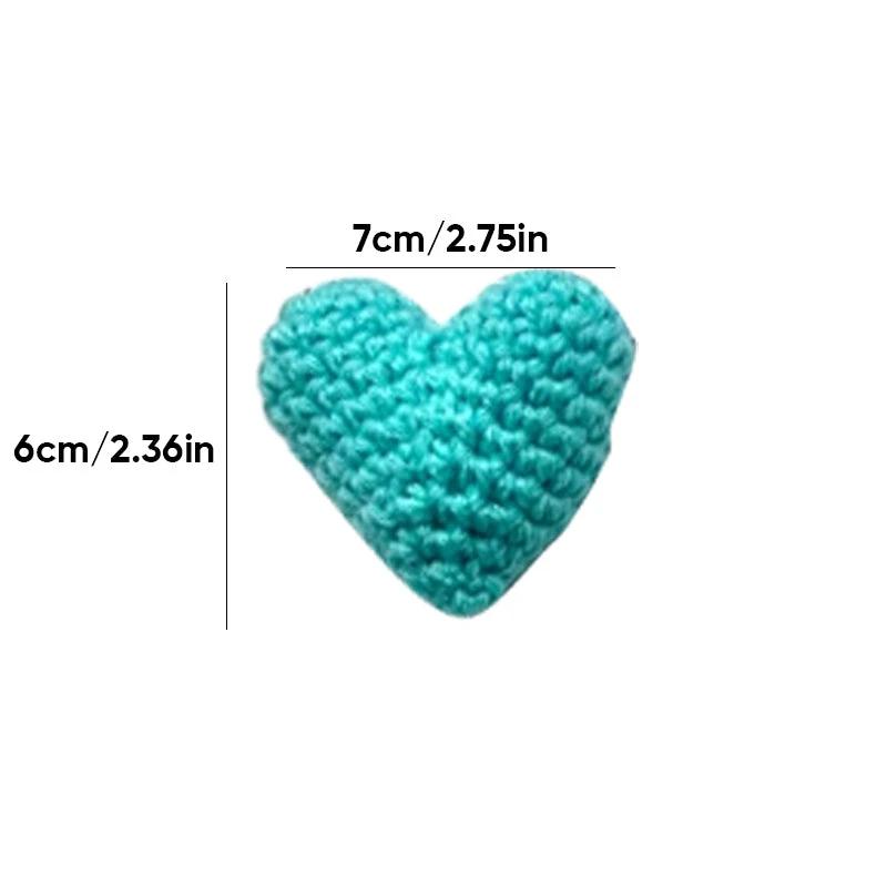 Pocket Hug Crocheted Heart Small Gift by BowLift