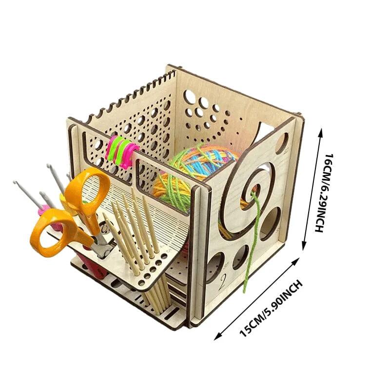 Wood bowl All-in-One – Multifunctional knitting tool by Bowlift