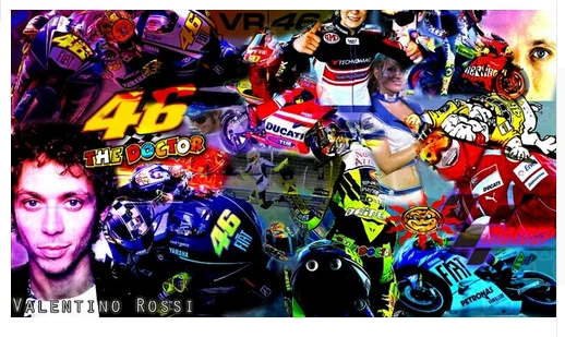 VALENTINO ROSSI 46 Flag 46 The Doctor Flag-3x5 FT Banner-100% polyester by flagsshop