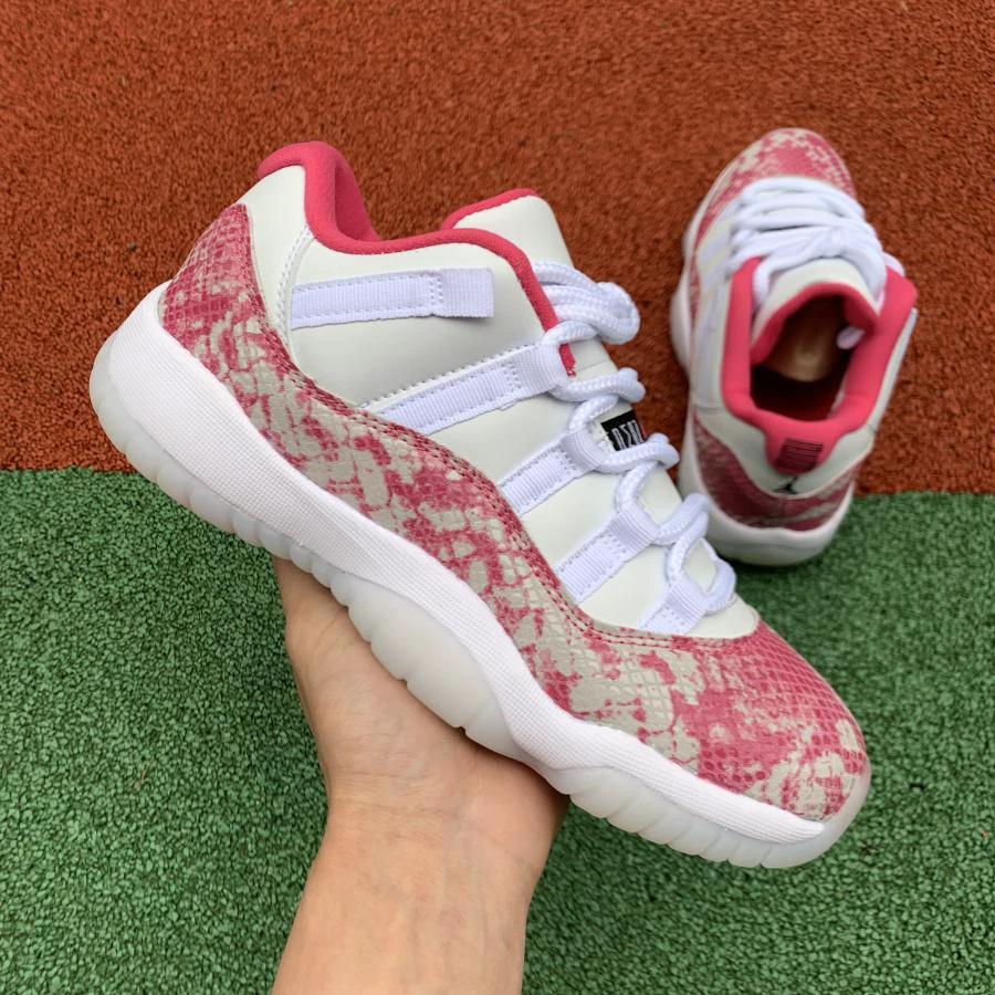 Air Jordan 11 Retro Low Pink Snakeskin (W) (2019) by Air Jordan