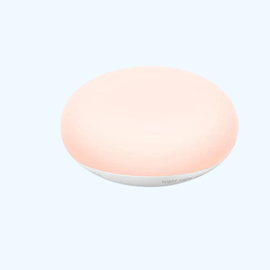 Breastfeeding Night Light | Soft BPA-Free Silicone Touch Lamp with Eye-Friendly Stepless Dimmer by BowLift