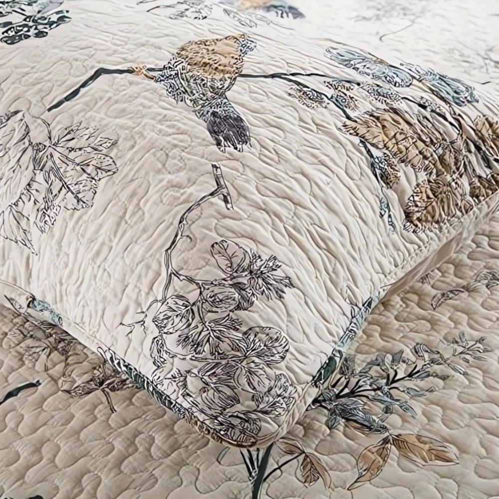 Elegant Floral Coverlet by Casa & Beyond