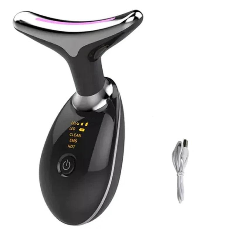 Anti-wrinkle facial tightening massager with LED light therapy for face and neck Bowlift by Bowlift