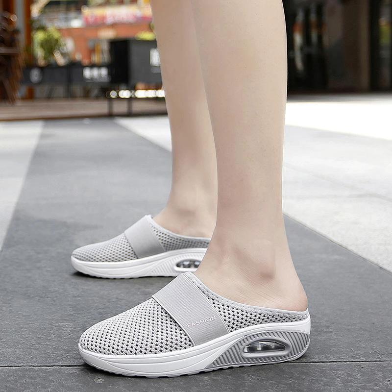 Air cushion removal orthopedic diabetic walking shoes by BowLift