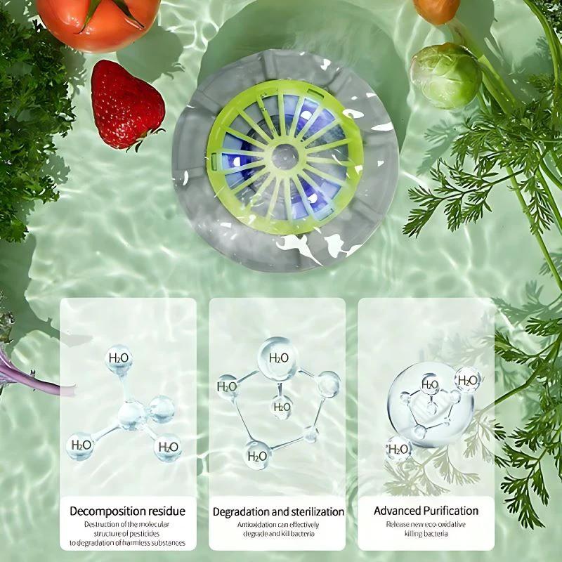 High-efficiency portable fruit and vegetable washing machine by BowLift
