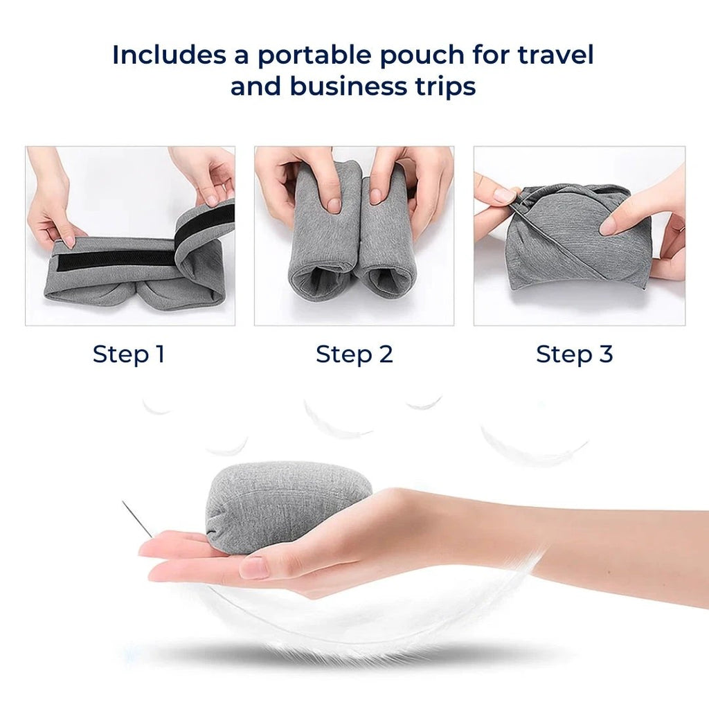 Total Light Blocking – Soft Cotton Comfort – Breathable Fit – Blocks All Light for Travel, Naps & Deep Sleep Bowlift by Bowlift