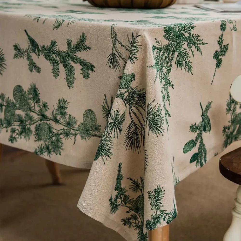 Pine Grove Cotton Dining Cloth by Casa & Beyond