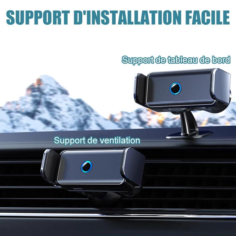 Adaptive phone holder with 360-degree rotation by Bowlift
