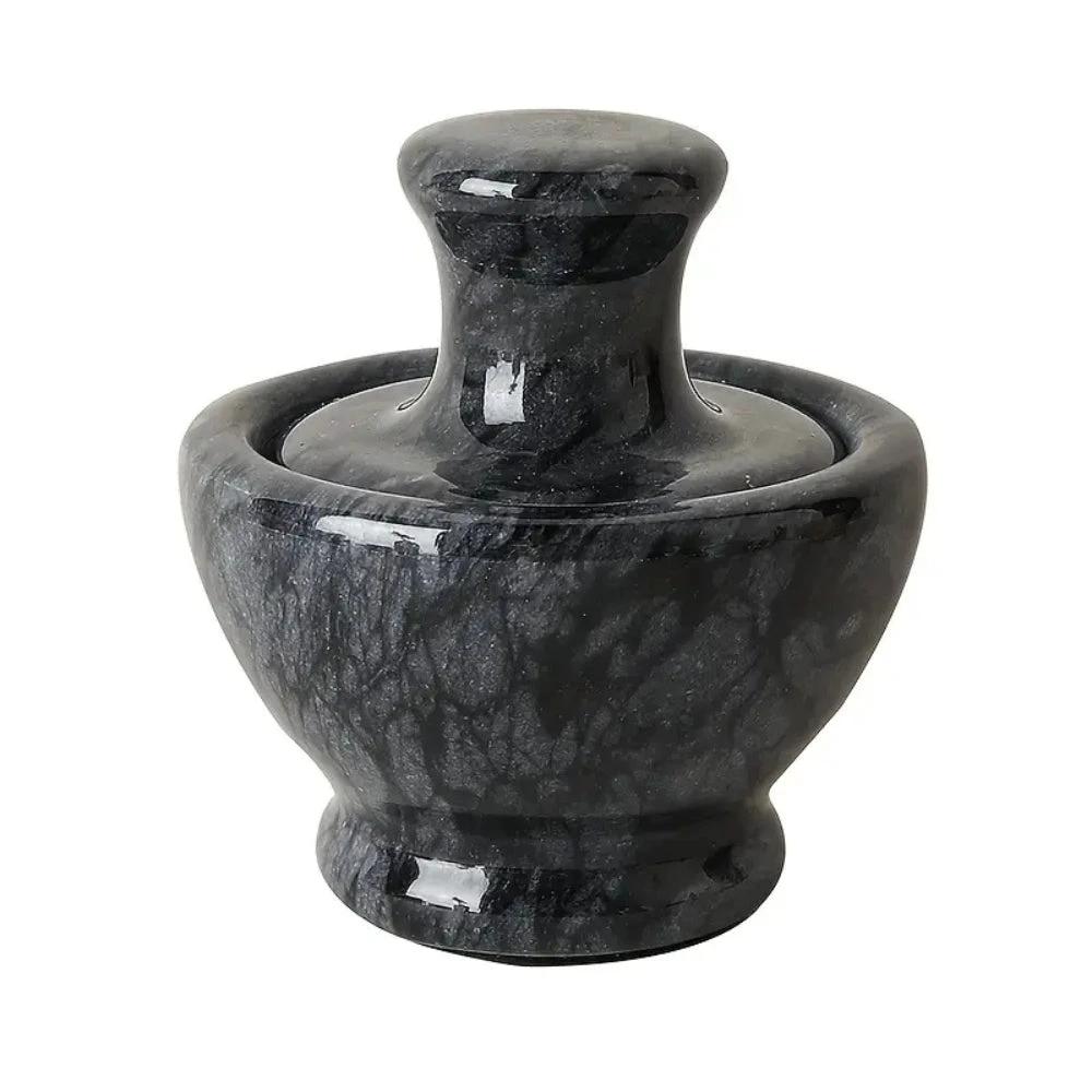 Marble Mortar & Pestel Spices Grinder by Casa & Beyond