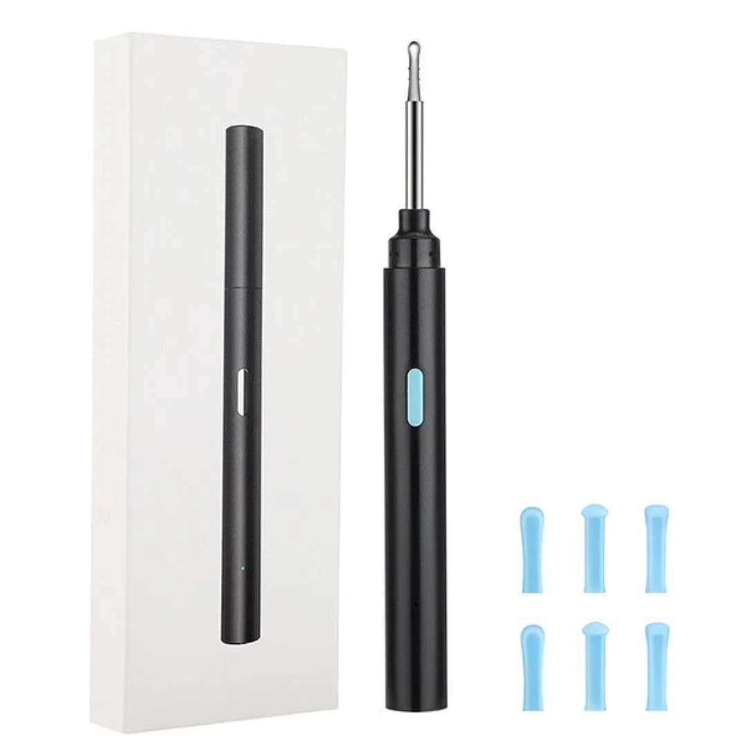 EarScope Pro - Smart Visual Earwax Removal Tool | LED Camera and Soft Tips - Safe and Precise Ear Cleaning Bowlift by Bowlift