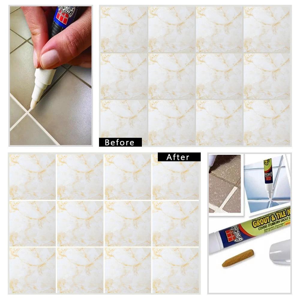 Fountain pen and tile marker by Bowlift