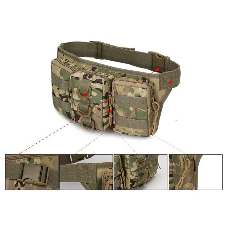 Sports bag for mountaineering cycling camouflage pattern by Bowlift