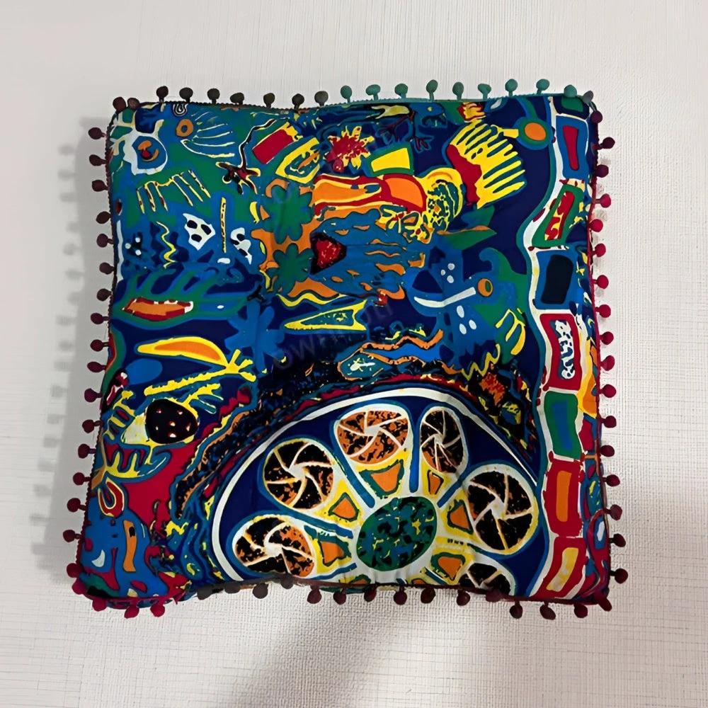 Boho Style Square Floor Cushion by Casa & Beyond