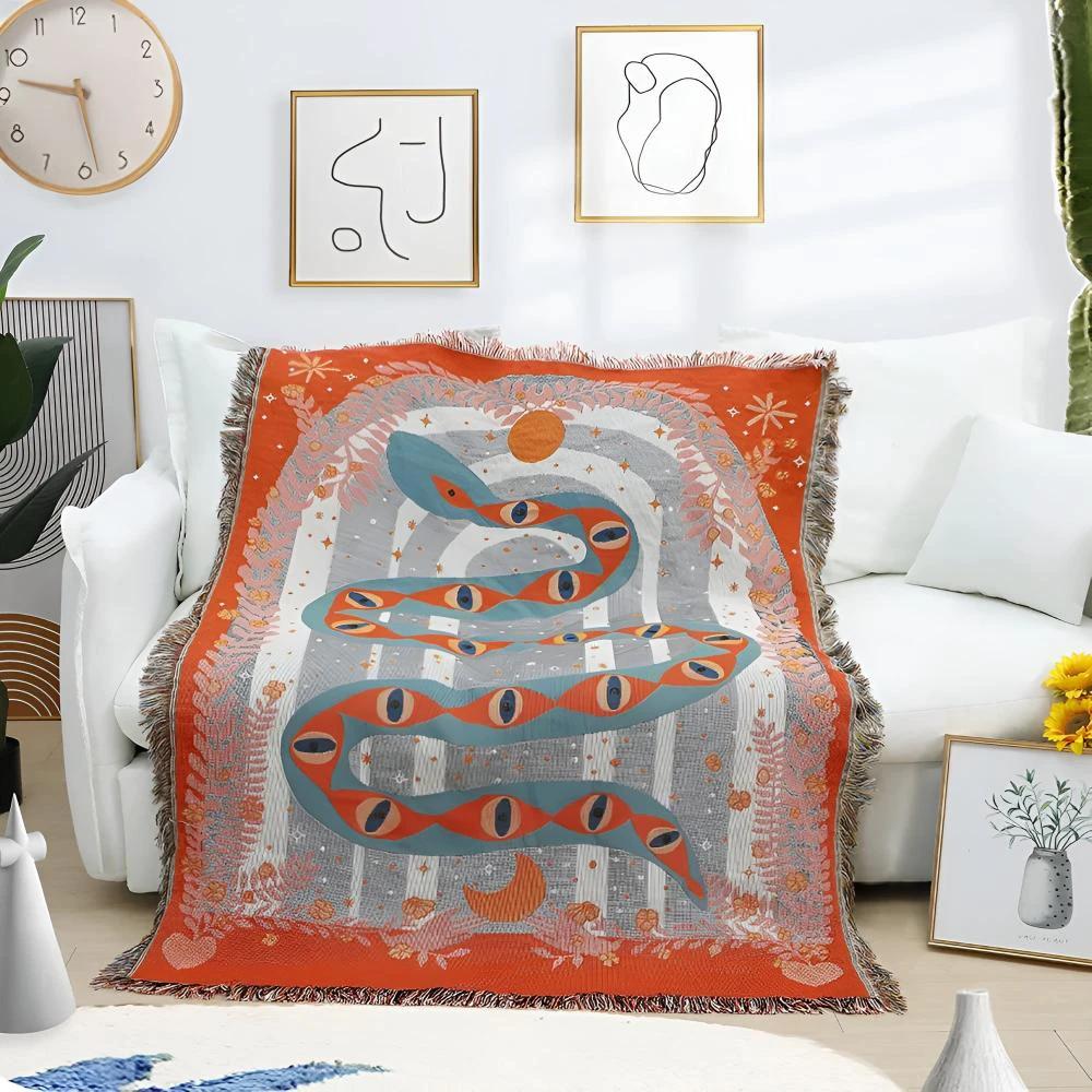 Serpent's Path Blanket by Casa & Beyond