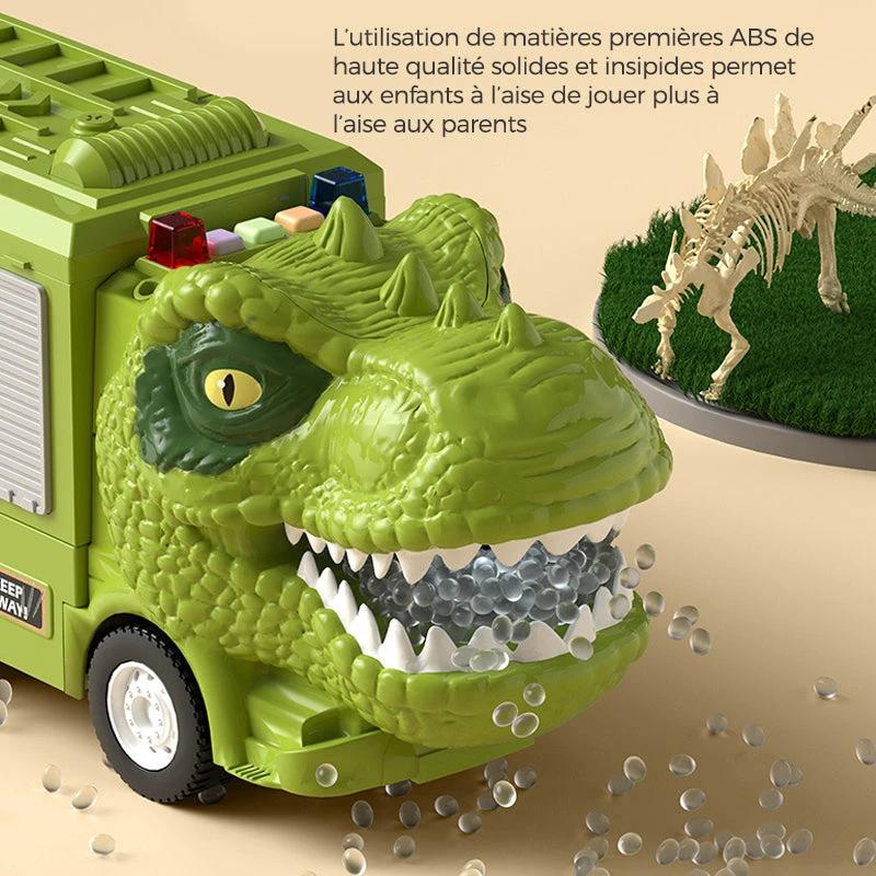New Engineer Truck Railway Toy Set with Transforming Dinosaurs by Bowlift