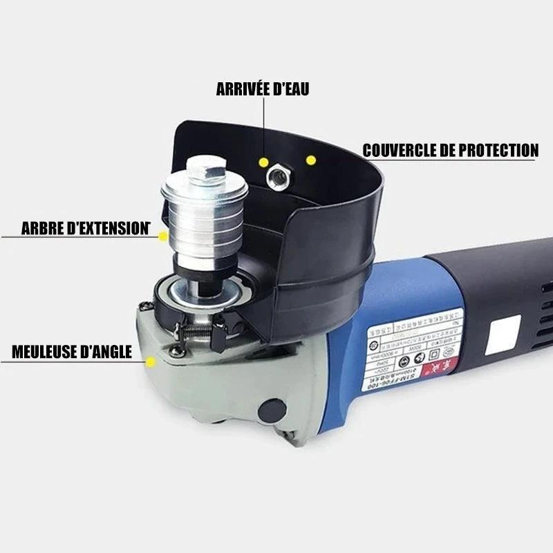 Wall grinding machine by Bowlift
