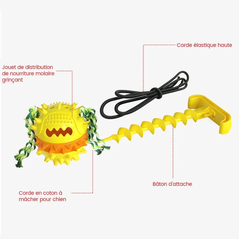 Outdoor toy rope ball for pets by Bowlift
