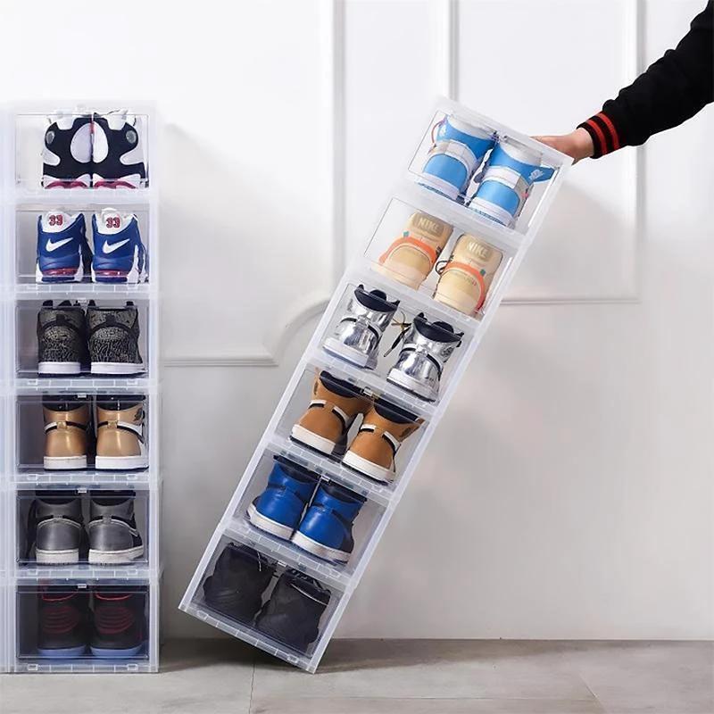 Ciaovie Shoe Storage Box Foldable, 6 Pieces by Bowlift