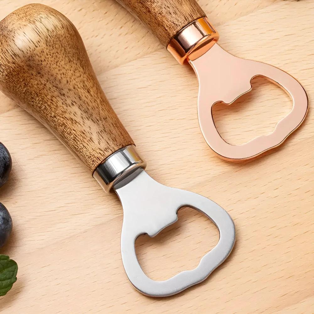 Acacia Wood Bottle Opener by Casa & Beyond