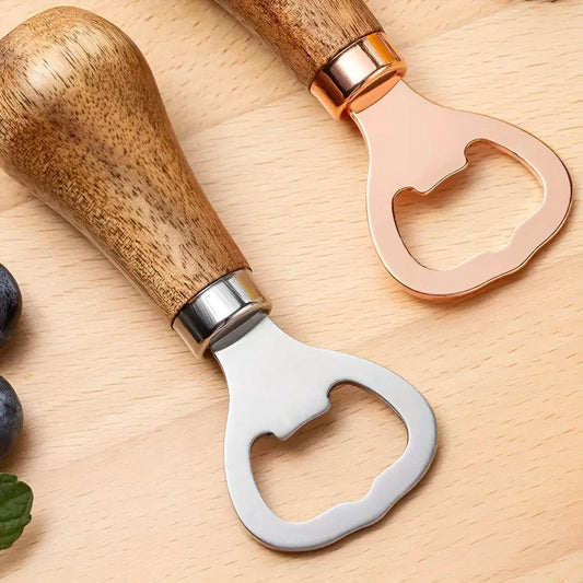 Acacia Wood Bottle Opener by Casa & Beyond