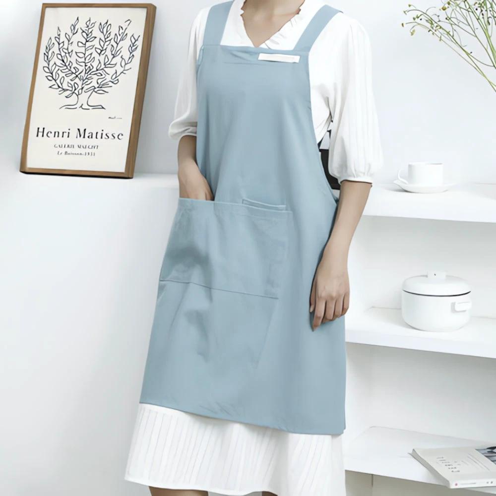 Minimalist Cross-Back Apron by Casa & Beyond