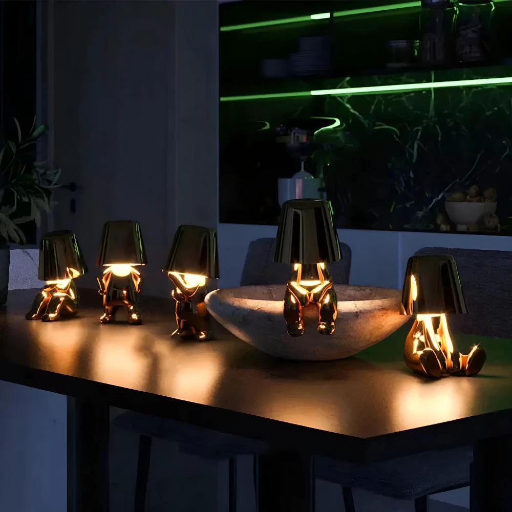 The Thinker Lamp by Casa & Beyond