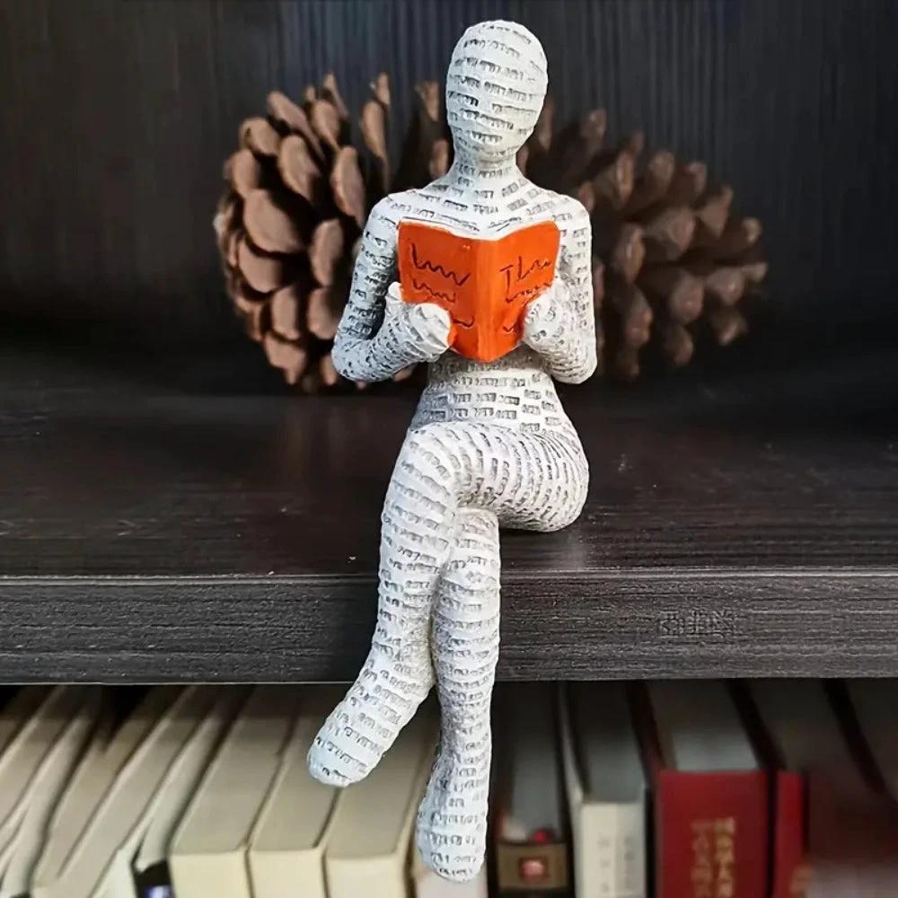 Woman Reading Shelf Decoration by Casa & Beyond