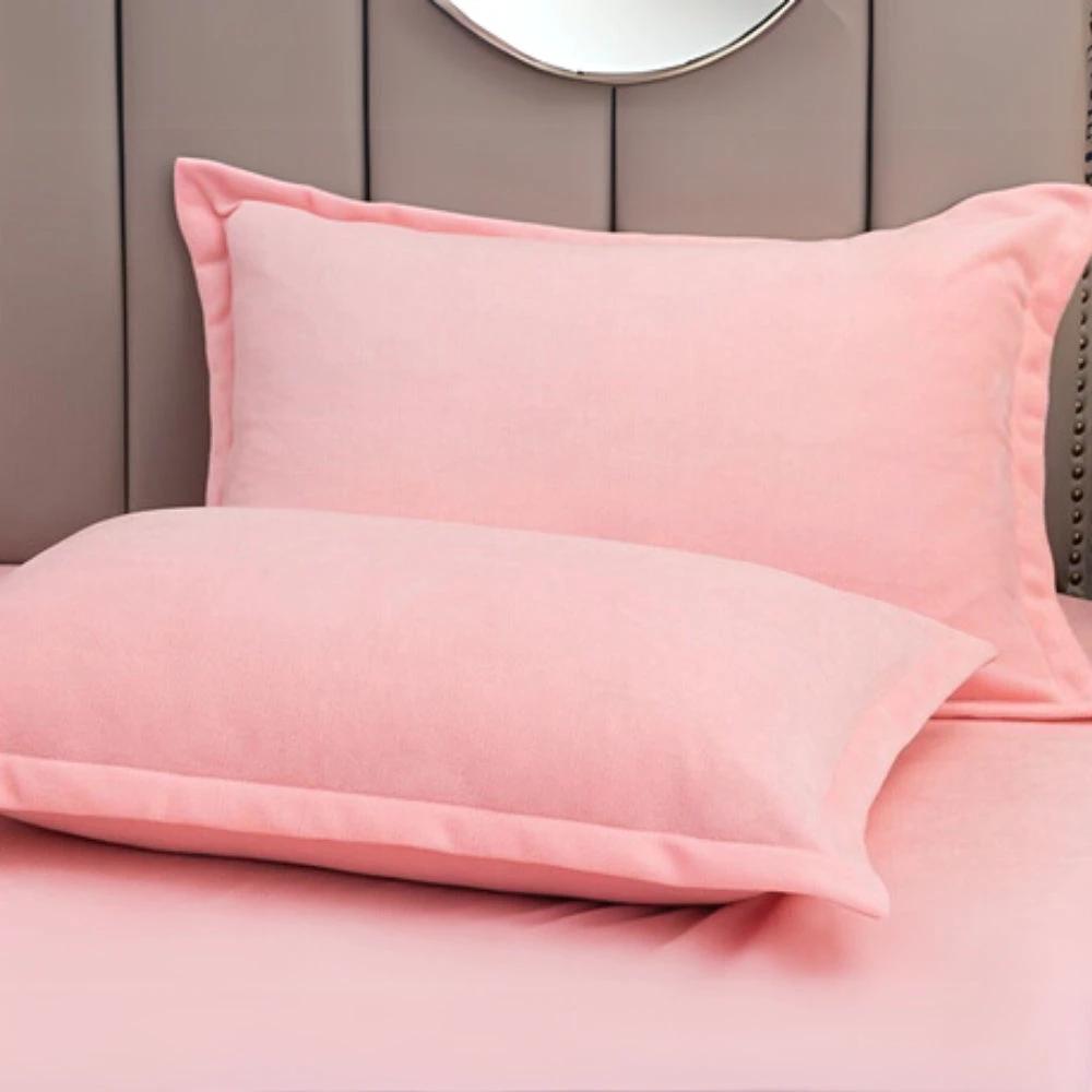 Fleece Comfort Pillow Covers by Casa & Beyond