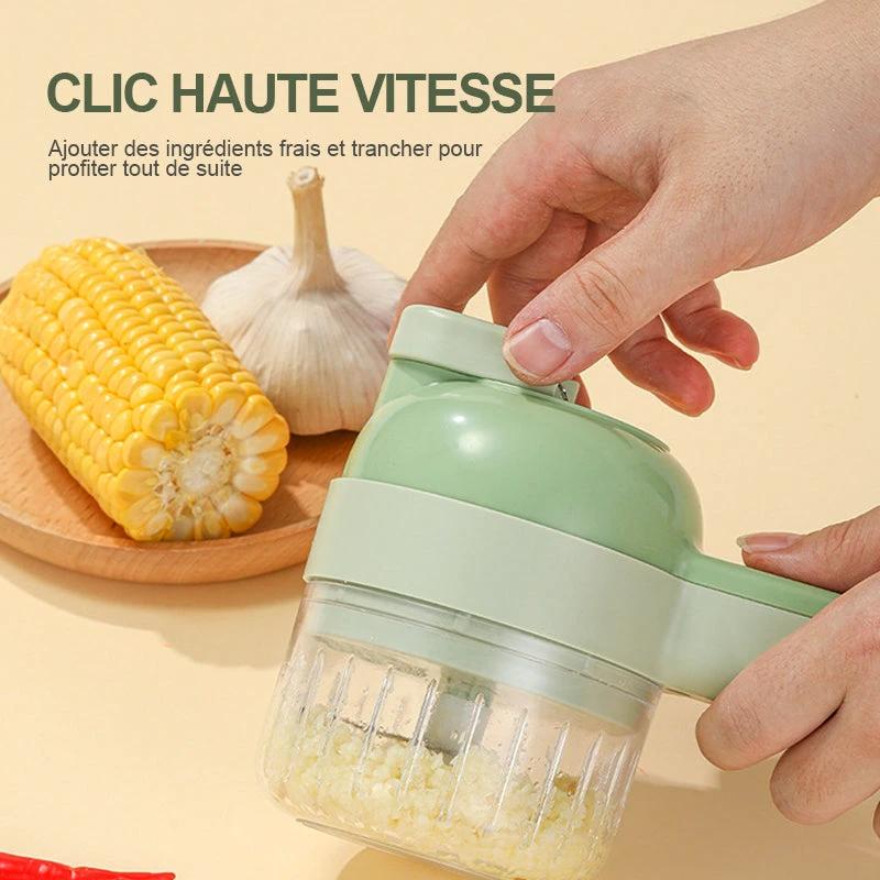 Electric cordless garlic chopper by Bowlift
