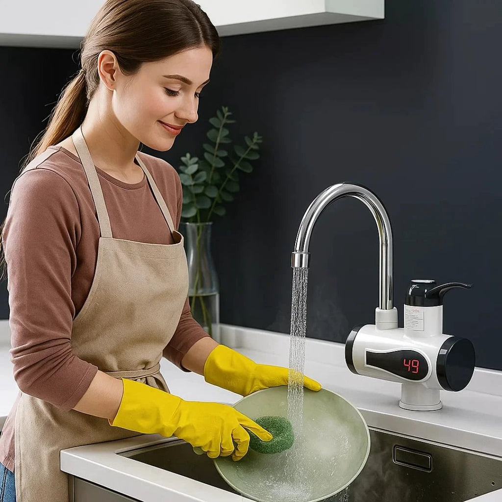 AquaSwift | Instant Hot Water Tap – Tankless Design – Compact Energy-Efficient Unit – Ideal for Kitchens & Bathrooms Bowlift by Bowlift