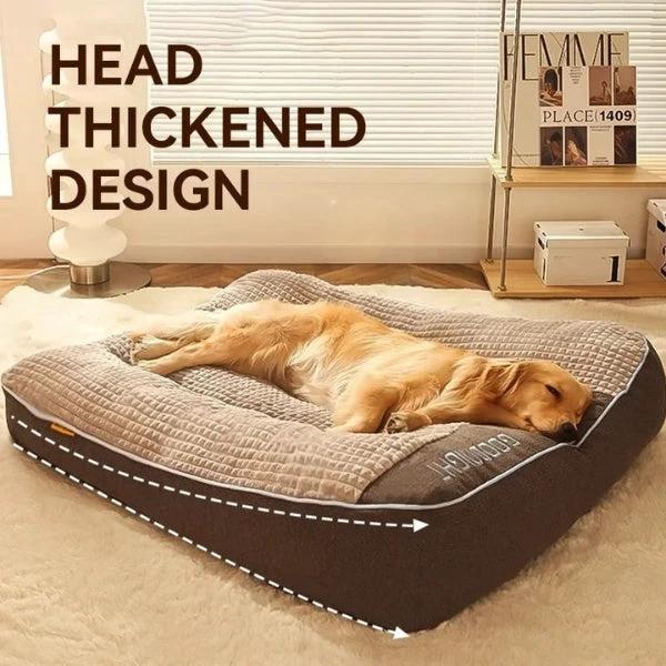 XXL Orthopedic Dog Mattress Bed with Removable Cover for Large Dogs by BowLift