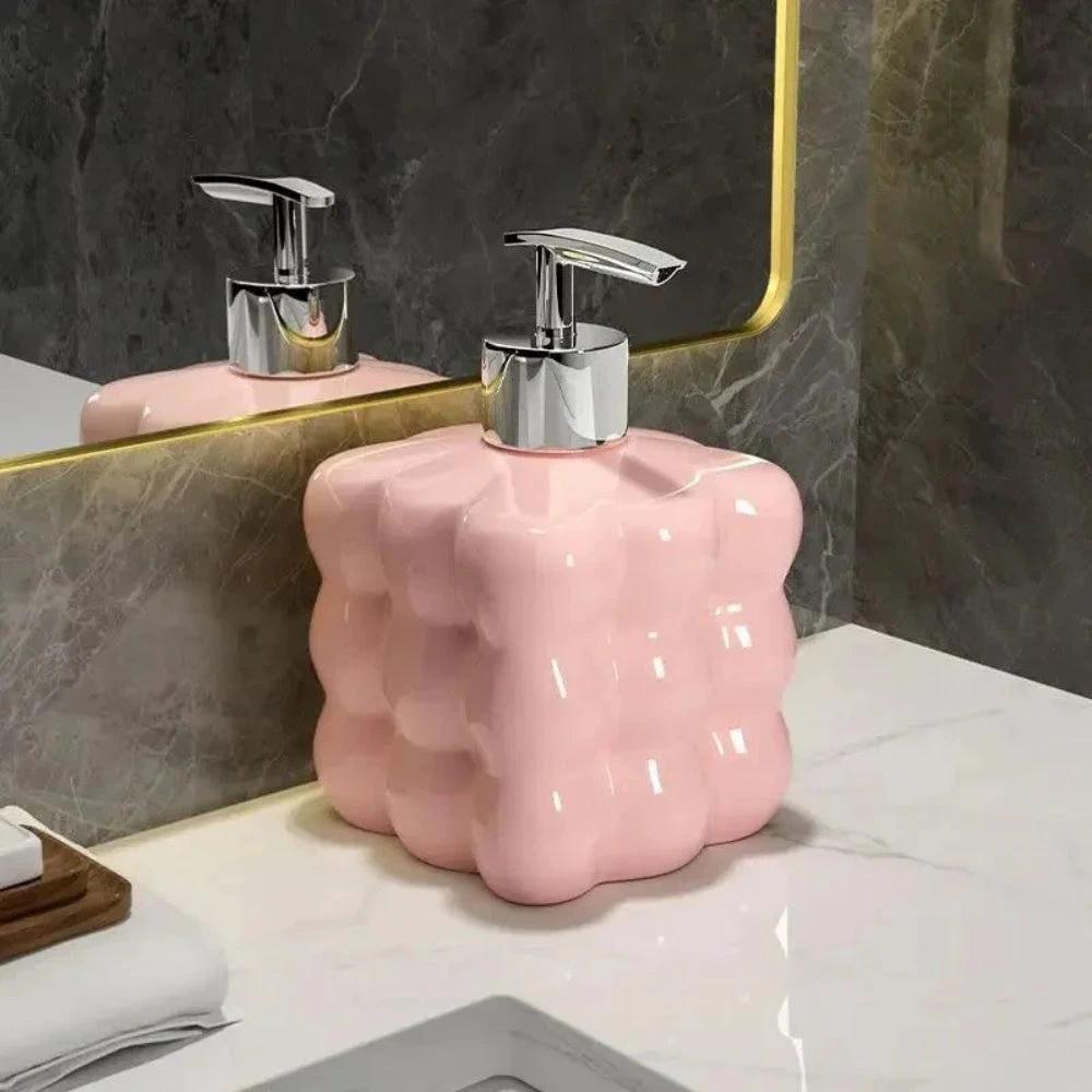 Puff Bubble Ceramic Soap Dispenser by Casa & Beyond