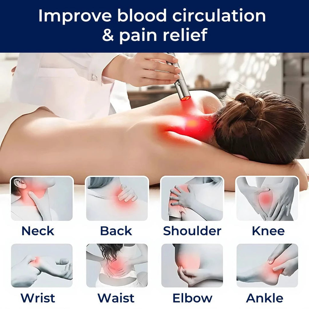 LumiHeal Light Therapy Device for Pain Relief | Reduces Inflammation - Enhances Circulation - Supports Muscle Relaxation - for Chronic Pain Bowlift by Bowlift