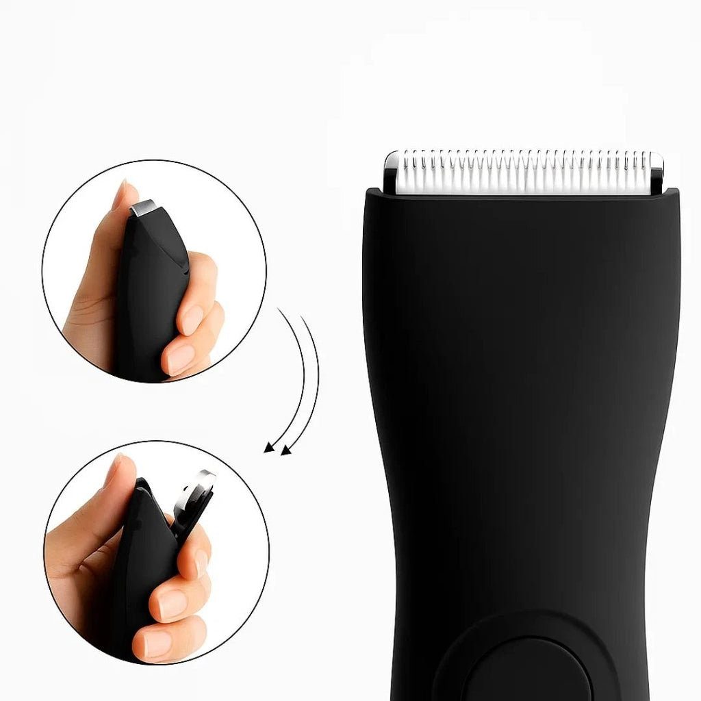 Waterproof – Ceramic Blade – Painless Cordless Grooming for Men – Smooth Results, No Nicks or Irritation Bowlift by Bowlift