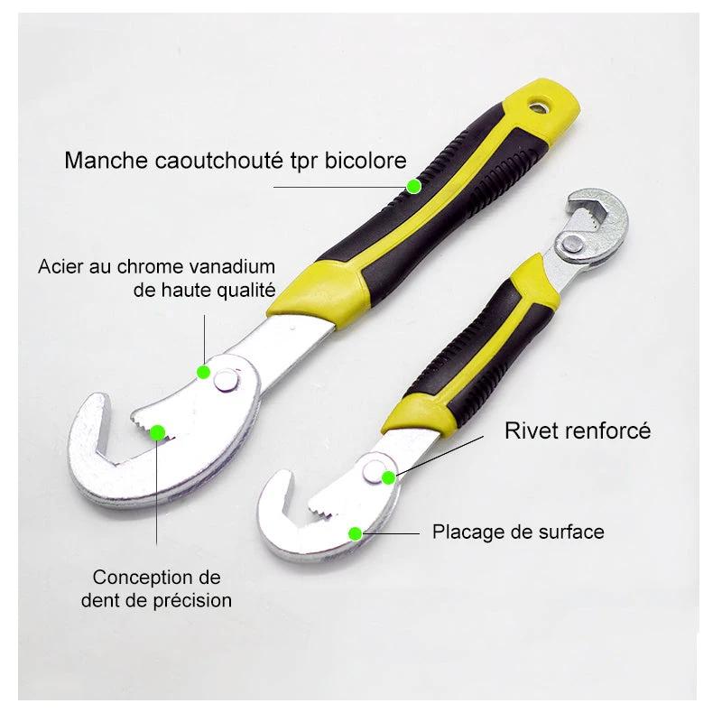 Universal wrench set (2 pieces) by Bowlift