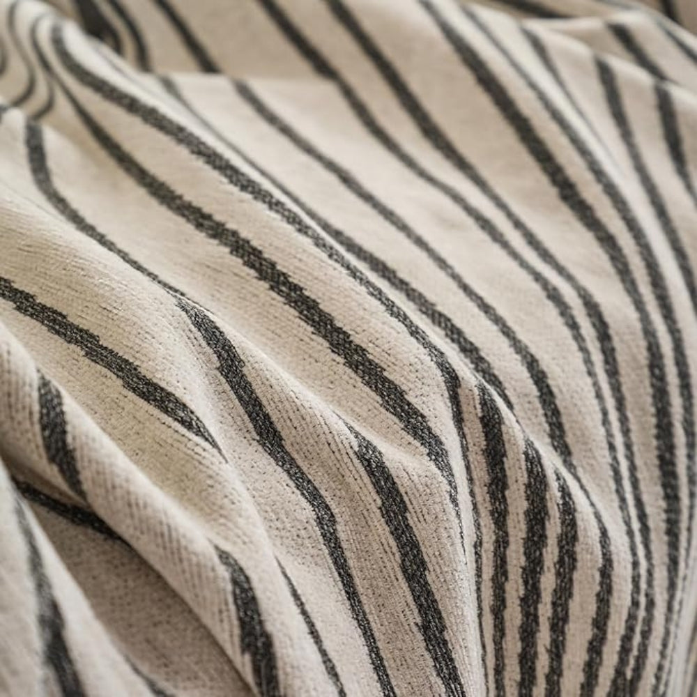 Calista Wave Chenille Sofa Cover by Casa & Beyond