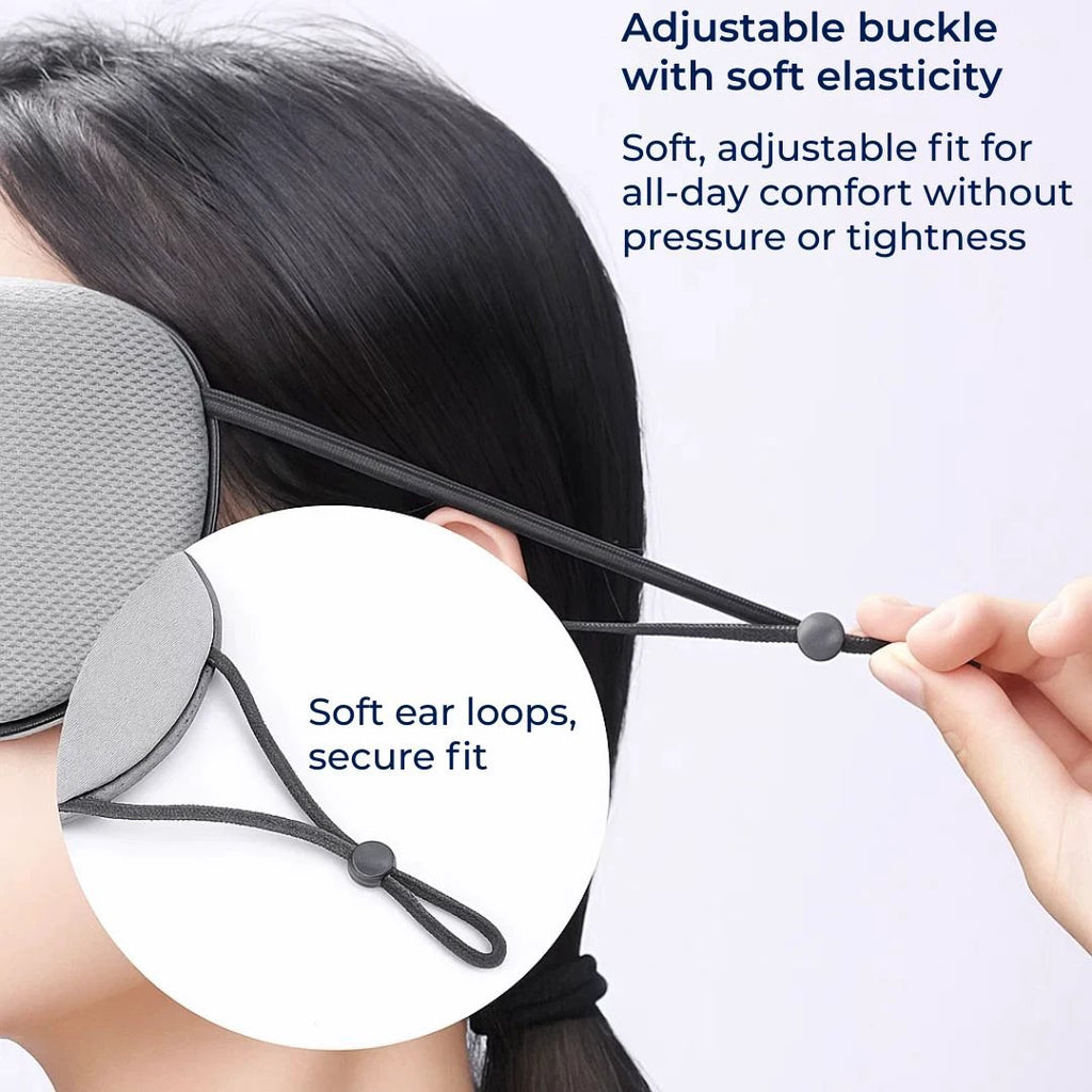 Dual-Temperature Warm and Cool Sides – Full-Coverage Blackout Design – For Travellers and Light-Sensitive Sleepers Bowlift by Bowlift