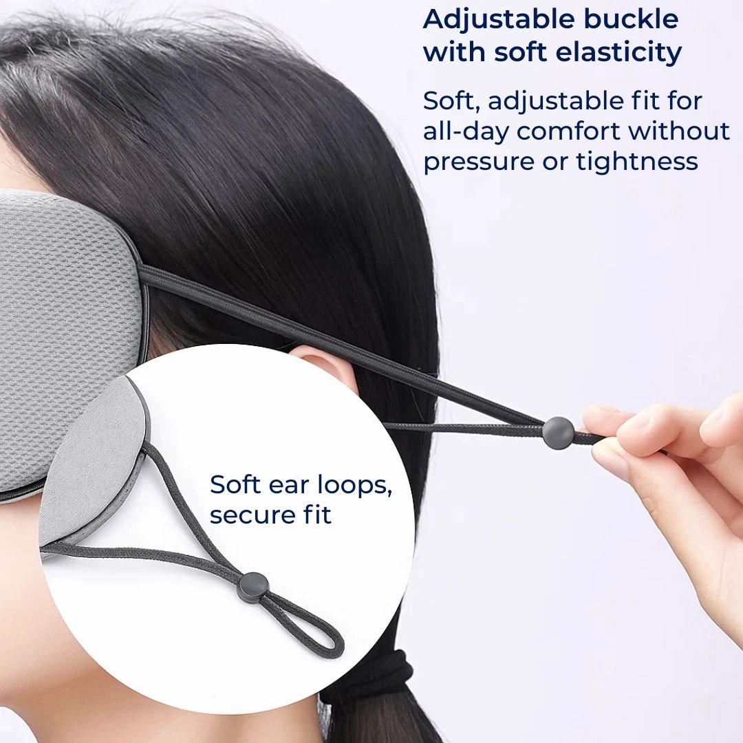 Dual-Temperature Warm and Cool Sides – Full-Coverage Blackout Design – For Travellers and Light-Sensitive Sleepers Bowlift by Bowlift