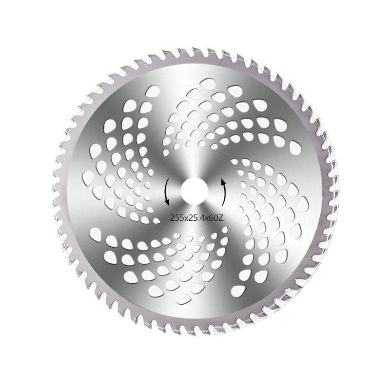 Alloyed saw blade for lawn mower by Bowlift