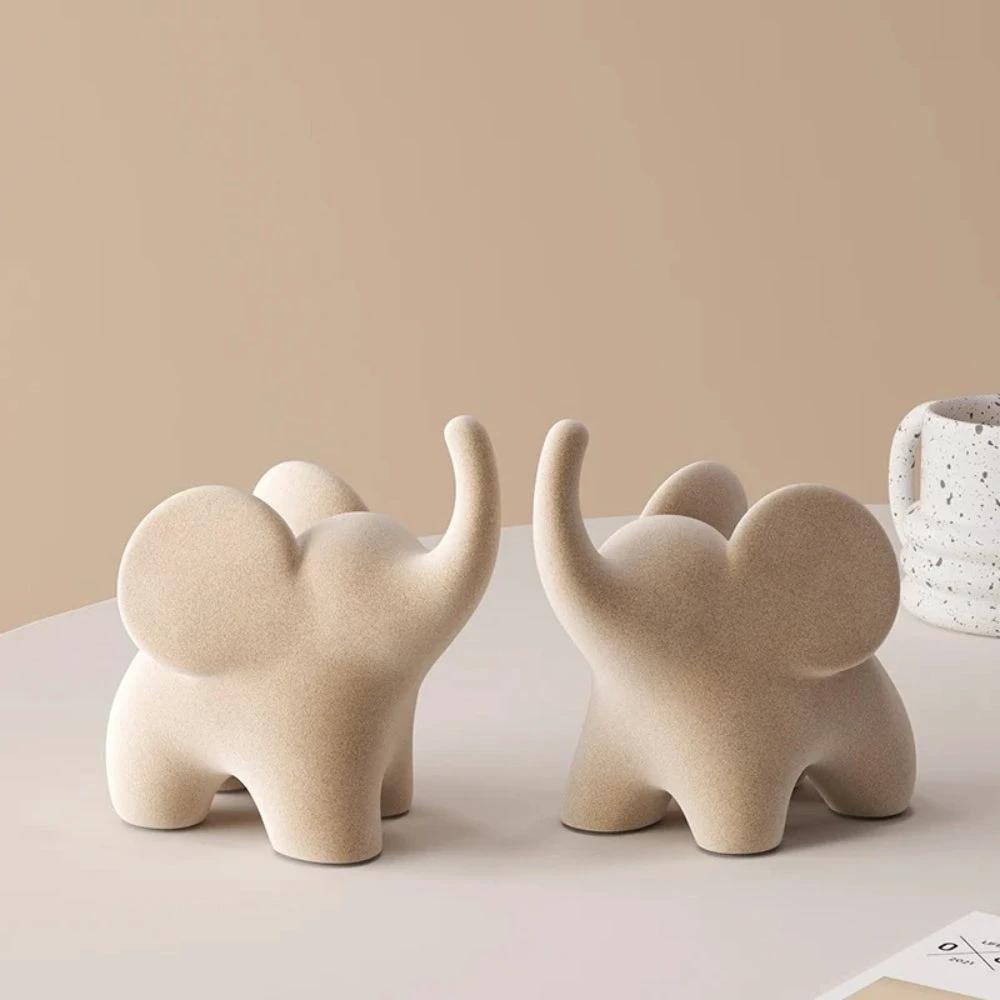 Eclectic Elephant Resin Figurines by Casa & Beyond