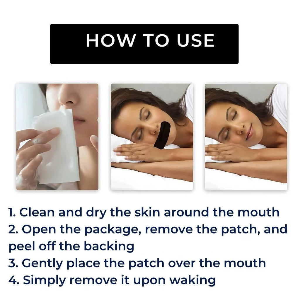 BreatheEase Mouth Tape for Sleep | Anti Snoring - Better Sleep - Better Nasal Breathing - Improve Sleep Quality - Sleep Apnoea Bowlift by Bowlift