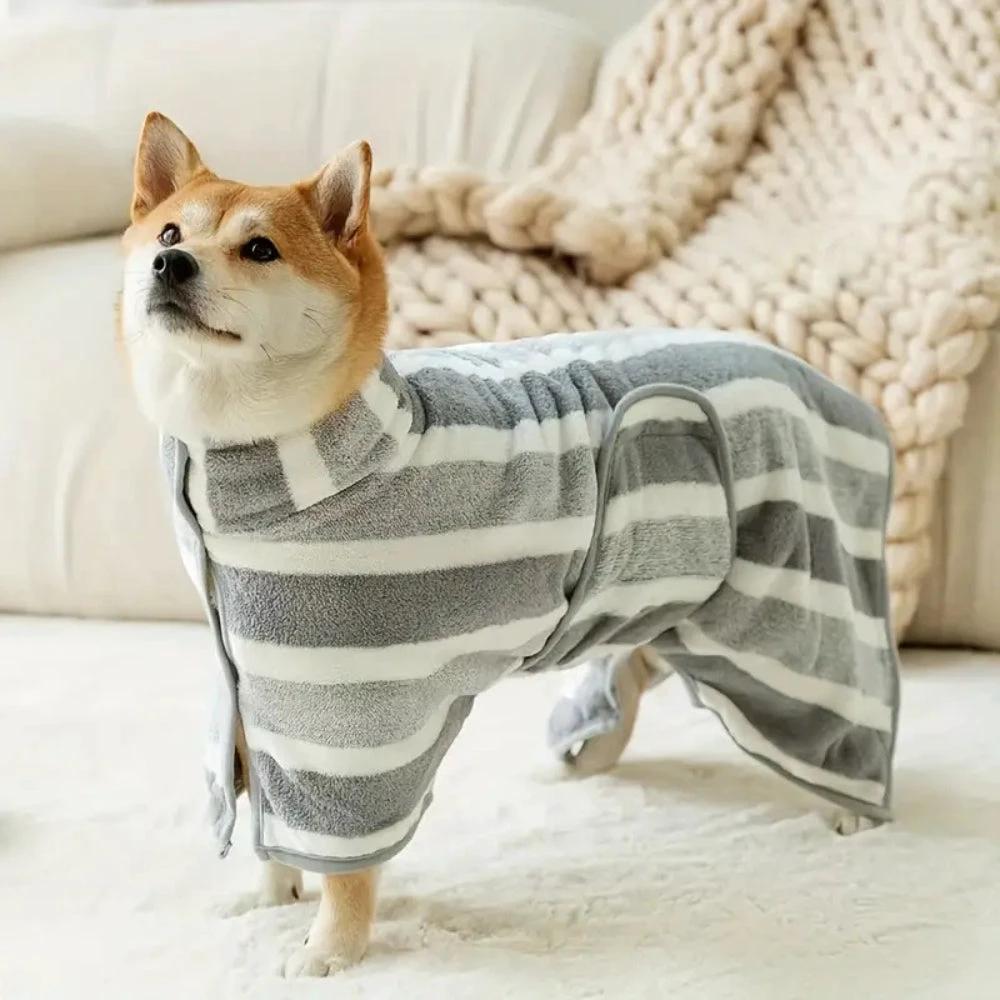 Gentle Touch Dog Drying Towel Robe by Casa & Beyond