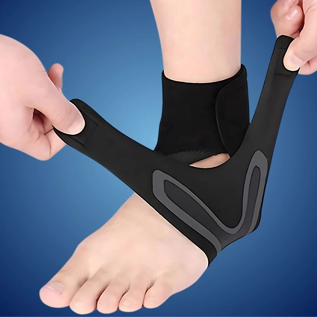 OrthoFlex Adjustable Elastic Ankle Brace | for Injury Recovery - Daily Support Bowlift by Bowlift