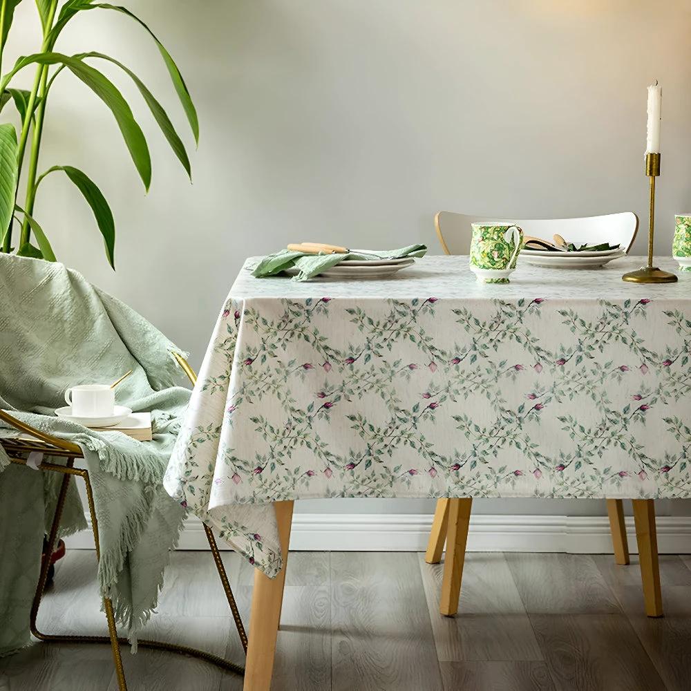 Floral Whisper Table Cloth by Casa & Beyond
