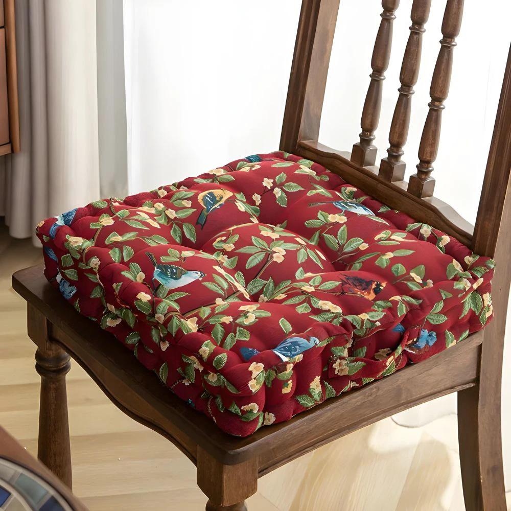 Whimsical Bird Leaf Cushion by Casa & Beyond