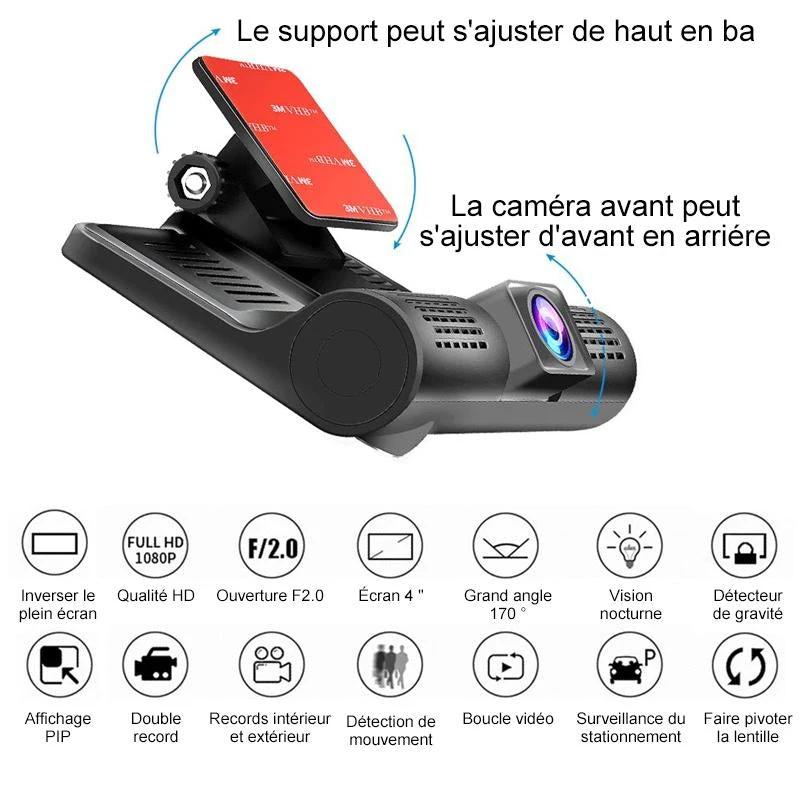 Tachograph with 3 HD lenses by Bowlift