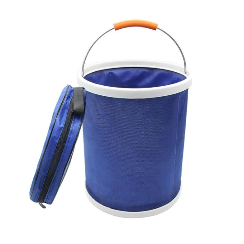 Foldable portable bucket for outdoor fishing by Bowlift