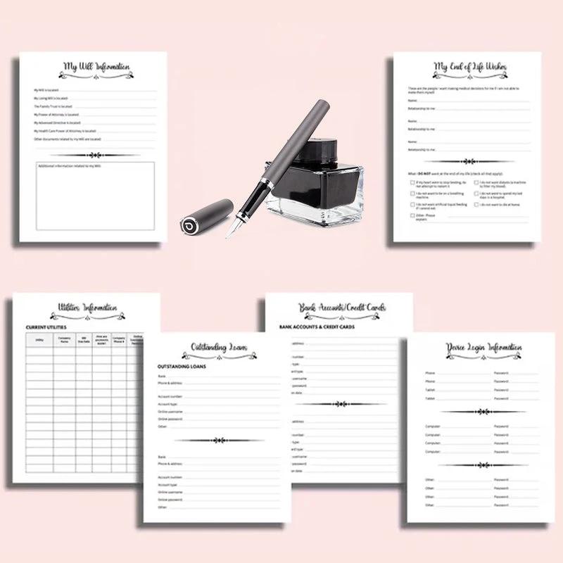 Damned I Am Dead, Life's End Planner by BowLift
