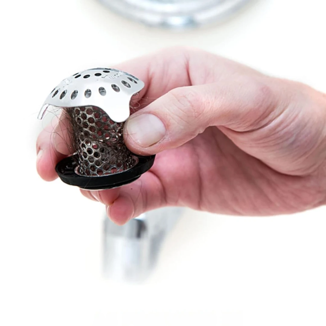 BathTub Drain Hair Catcher – Effortlessly Catches Hair Without Clogs Bowlift by Bowlift