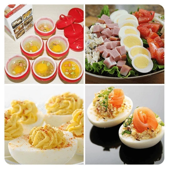 Mini Egg Cooker, Set with 6 Parts by Bowlift